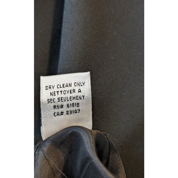 Talbots NWT Maxi Length Black Formal Dress With Sheer Short Sleeves Womens Sz 16 - Picture 10 of 16